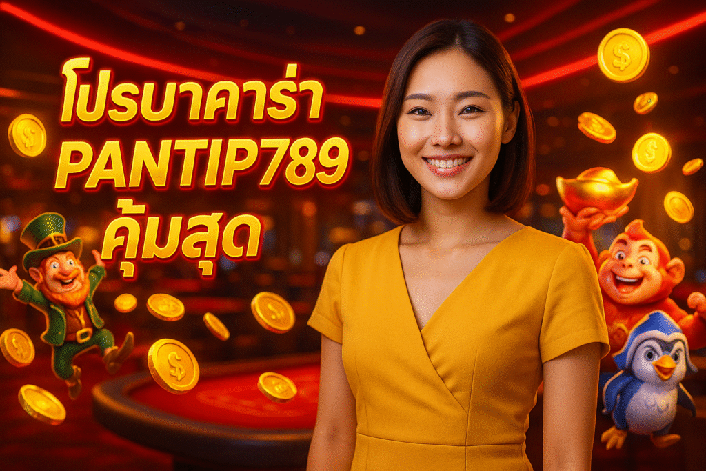 โปรบาคาร่า PANTIP789 คุ้มสุด