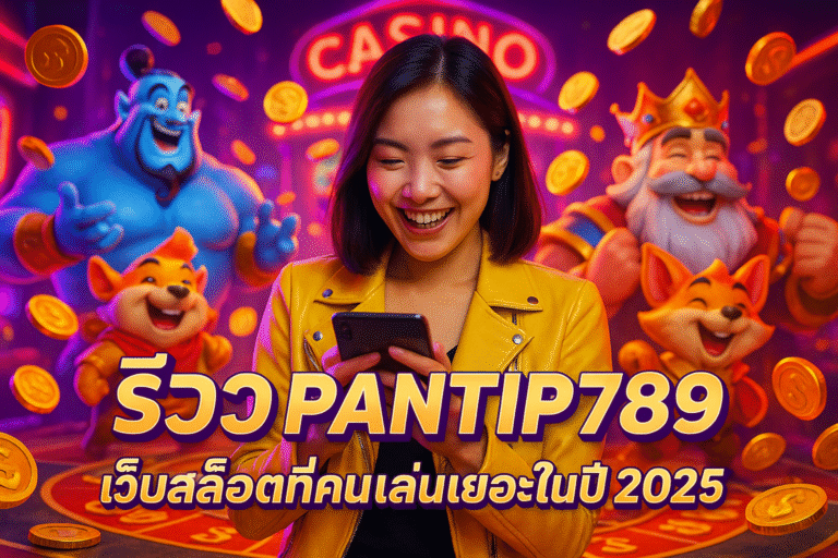 รีวิว PANTIP789 เว็บสล็อตที่คนเล่นเยอะในปี 2025