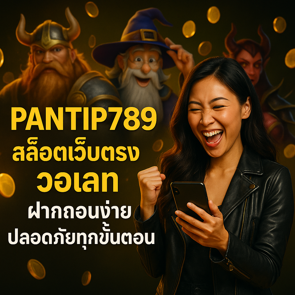 PANTIP789 สล็อตเว็บตรง วอเลท ฝากถอนง่าย ปลอดภัยทุกขั้นตอน