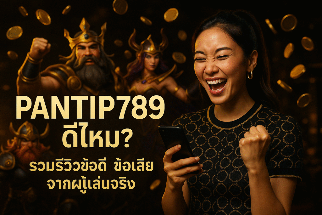 PANTIP789 ดีไหม? รวมรีวิวข้อดี ข้อเสียจากผู้เล่นจริง